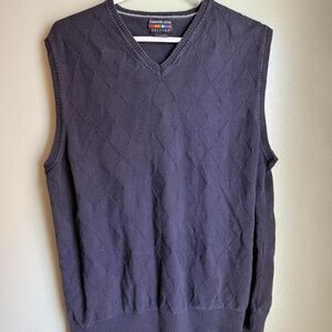 Alexander-julian Men's Navy and Blue Jumper